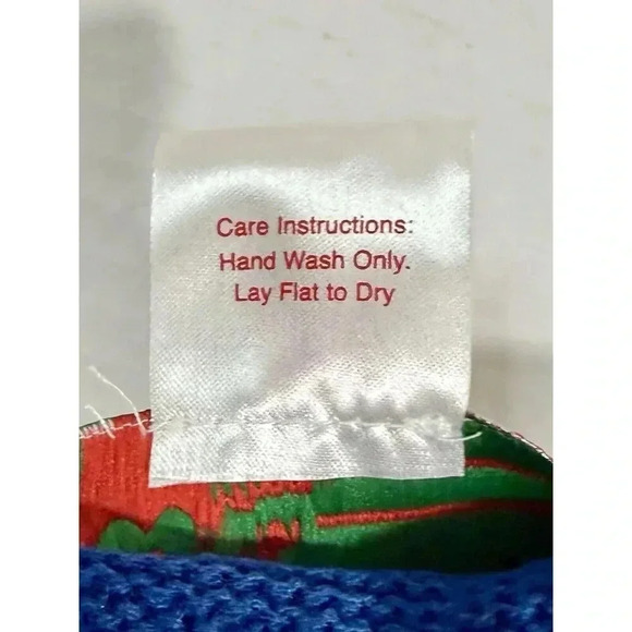 Blue Polar Bear Great Christmas Sweater Vest‎ Size Women’s  Men’s  Medium - Picture 6 of 6